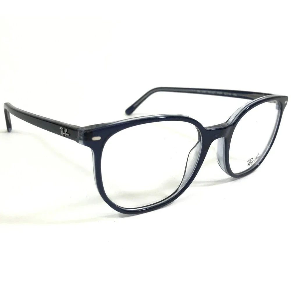 Ray-Ban Eyeglasses Frames RB5397 ELLIOT 8324 Blue Clear Square 52-19-145